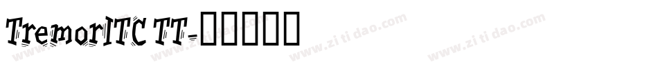 TremorITC TT字体转换